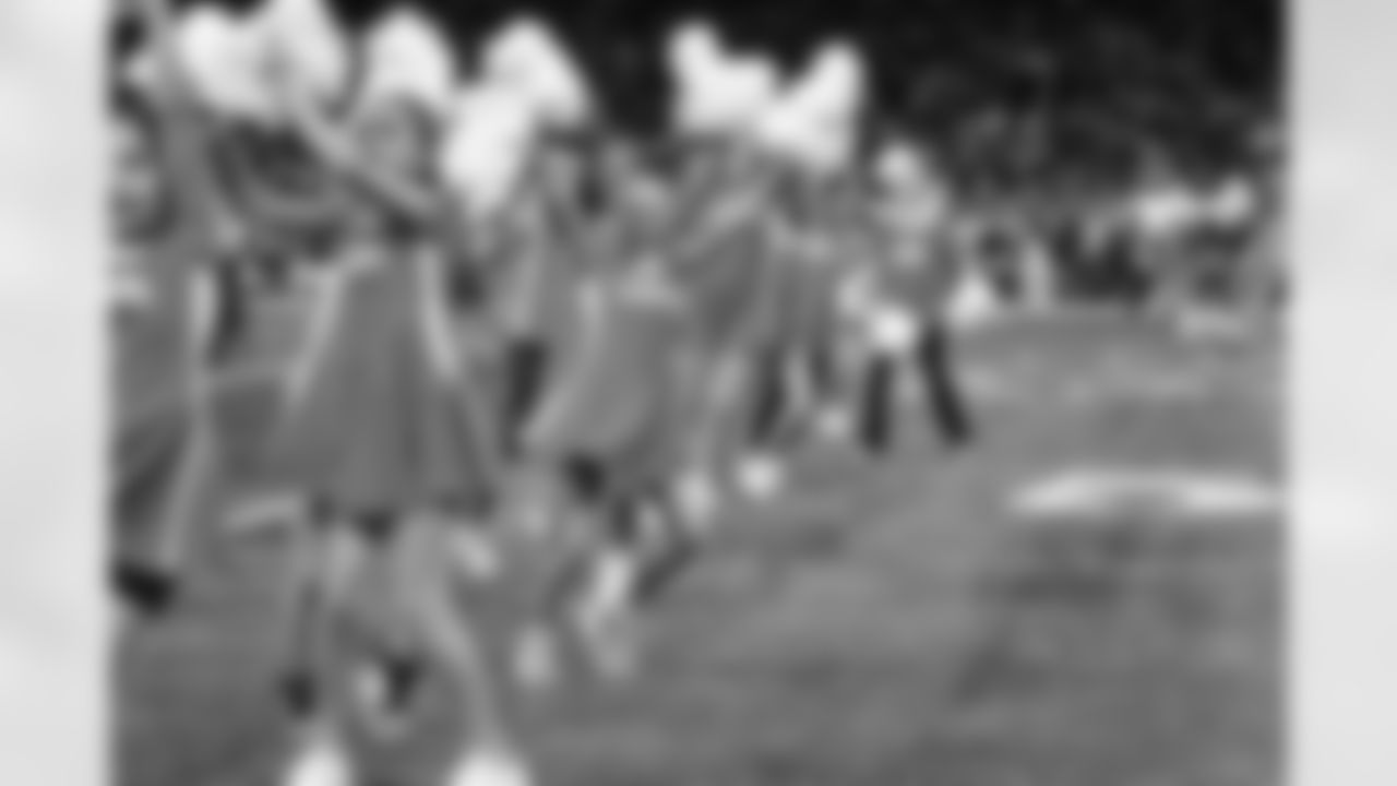 Junior Cheer participants perform at halftime during an NFL football game against the Pittsburgh Steelers on Sunday, Dec. 21, 2025 in Detroit. (Mike Ferdinande/Detroit Lions)