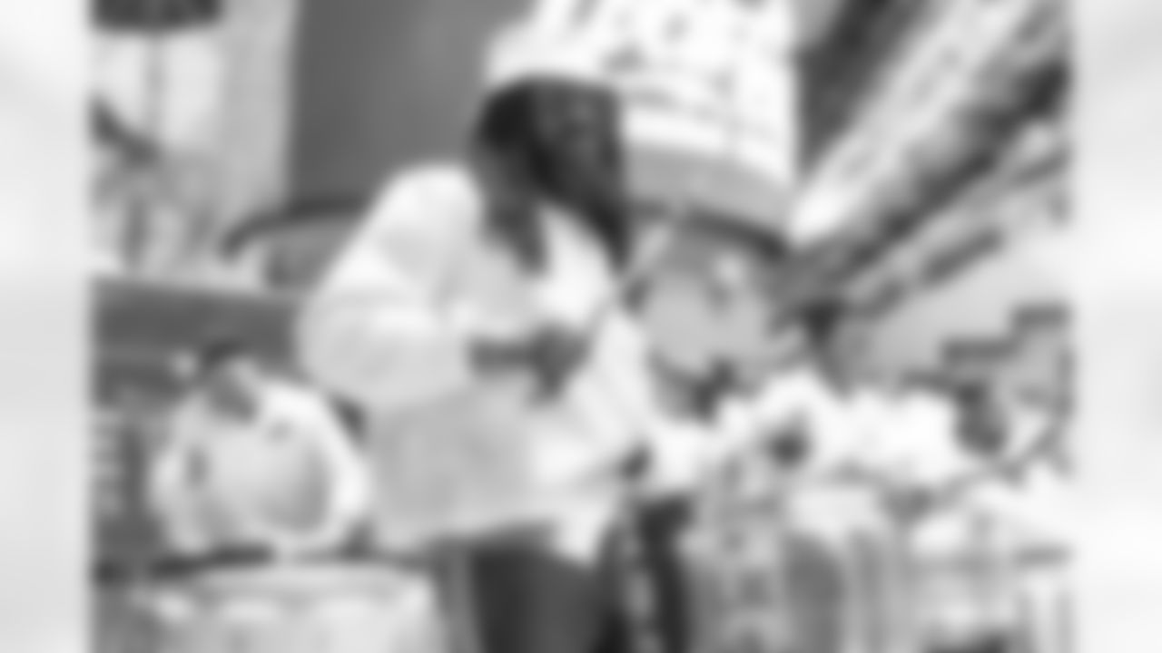 Detroit Lions Honolulu Boom performs before an NFL football game against the Dallas Cowboys on Thursday, Dec. 4, 2025 in Detroit. (Mike Ferdinande/Detroit Lions)