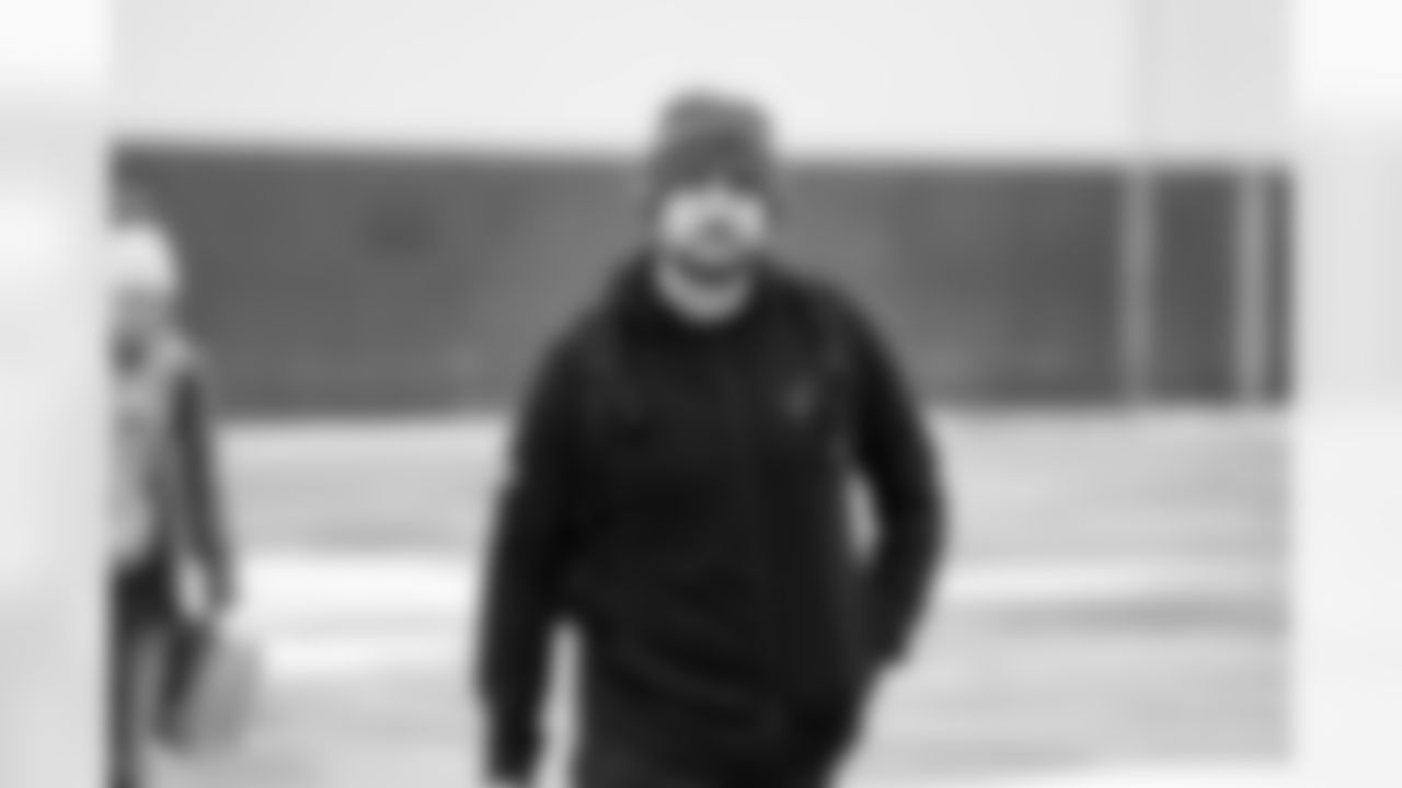 Detroit Lions long snapper Hogan Hatten (49) travels to Chicago on Jan. 3, 2026. (Jeff Nguyen/Detroit Lions via AP)