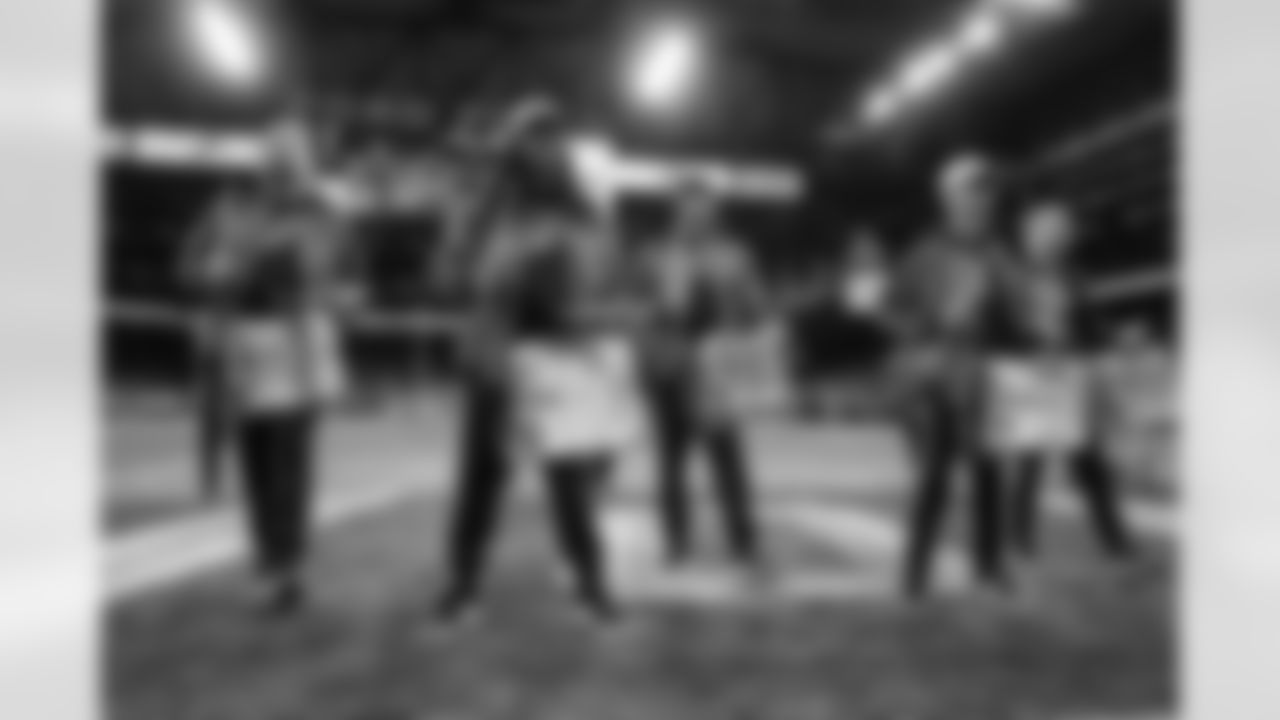 Detroit Lions Honolulu Boom performs during an NFL football game against the Pittsburgh Steelers on Sunday, Dec. 21, 2025 in Detroit. (Mike Ferdinande/Detroit Lions)