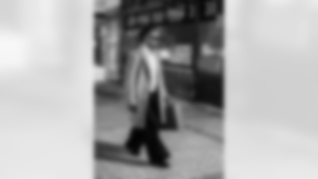 Detroit Lions cornerback Khalil Dorsey (30) arrives to an NFL football game against the Dallas Cowboys on Thursday, Dec. 4, 2025 in Detroit. (Jeff Nguyen/Detroit Lions via AP)