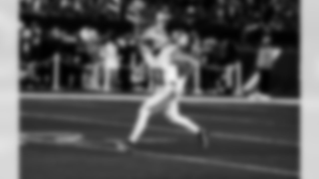 Detroit Lions wide receiver Kalif Raymond (11) before an NFL football game against the Philadelphia Eagles on Sunday, Nov. 16, 2025 in Philadelphia. (Jeff Nguyen/Detroit Lions via AP)