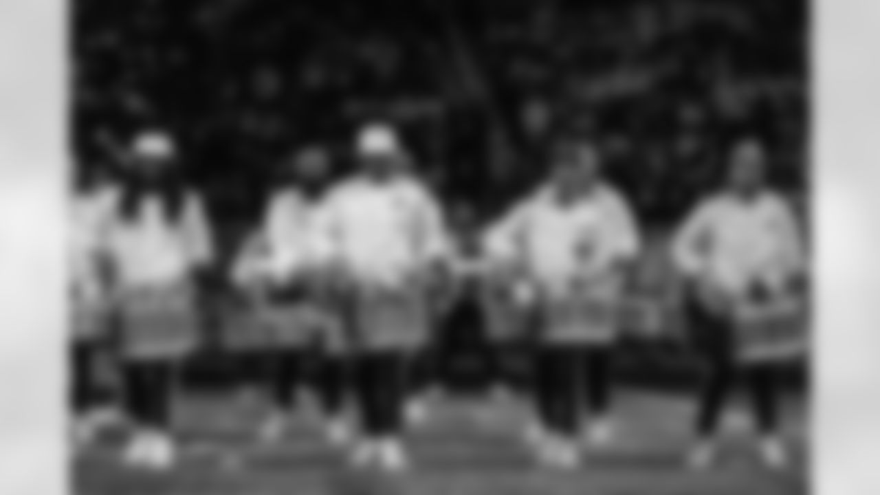 Detroit Lions Honolulu Boom performs before an NFL football game against the Dallas Cowboys on Thursday, Dec. 4, 2025 in Detroit. (Mike Ferdinande/Detroit Lions)