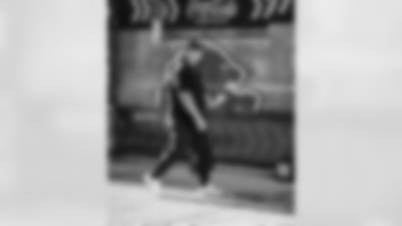 Detroit Lions defensive lineman Roy Lopez (51) arrives to an NFL football game against the New York Giants on Sunday, Nov. 23, 2025 in Detroit. (Jeff Nguyen/Detroit Lions via AP)