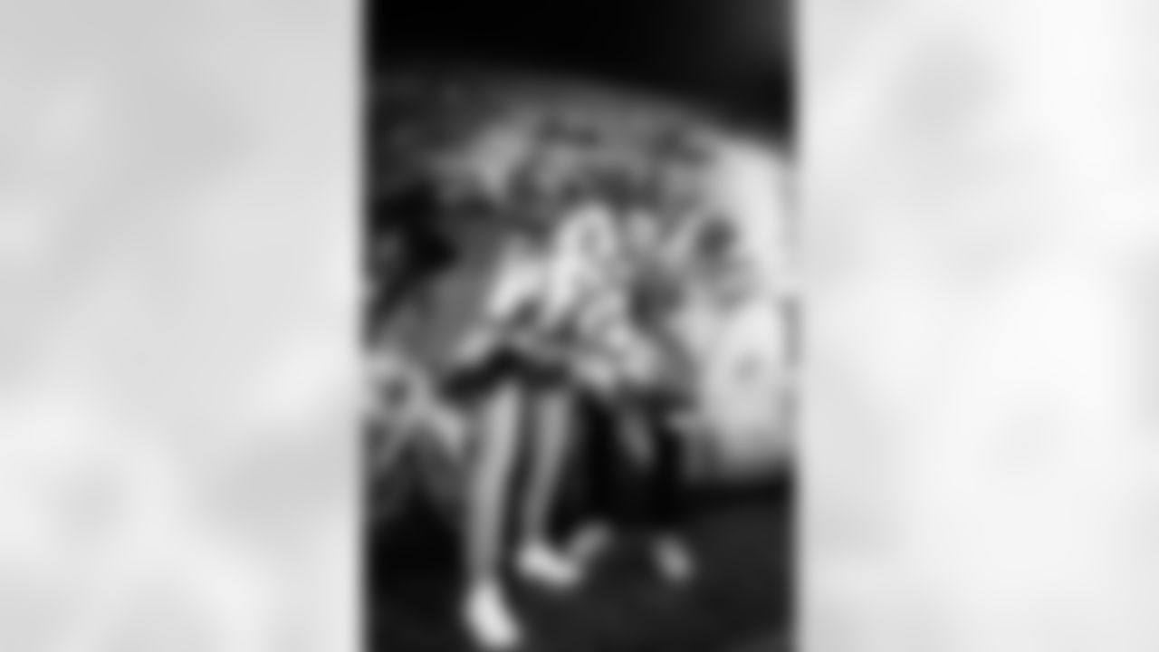 Fans attend a Thanksgiving game watch party on Thursday, Nov. 27, 2025 in Cologne, Germany. (Felix Lindenbeck/Detroit Lions via AP)