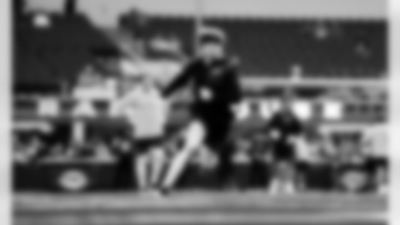 Detroit Lions wide receiver Isaac TeSlaa (18) before an NFL football game against the Los Angeles Rams on Sunday, Dec. 14, 2025 in Inglewood, Calif. (Jeff Nguyen/Detroit Lions via AP)