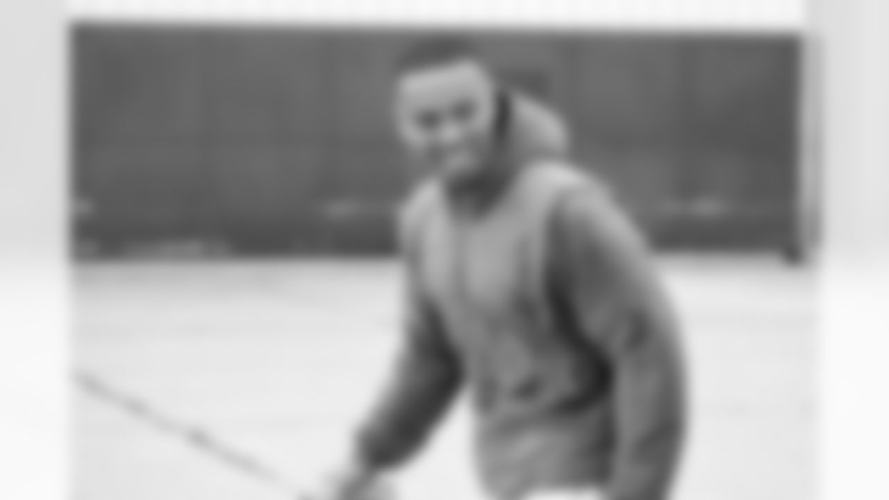 Detroit Lions wide receiver Amon-Ra St. Brown (14) travels to Philadelphia on Nov. 15, 2025. (Jeff Nguyen/Detroit Lions via AP)