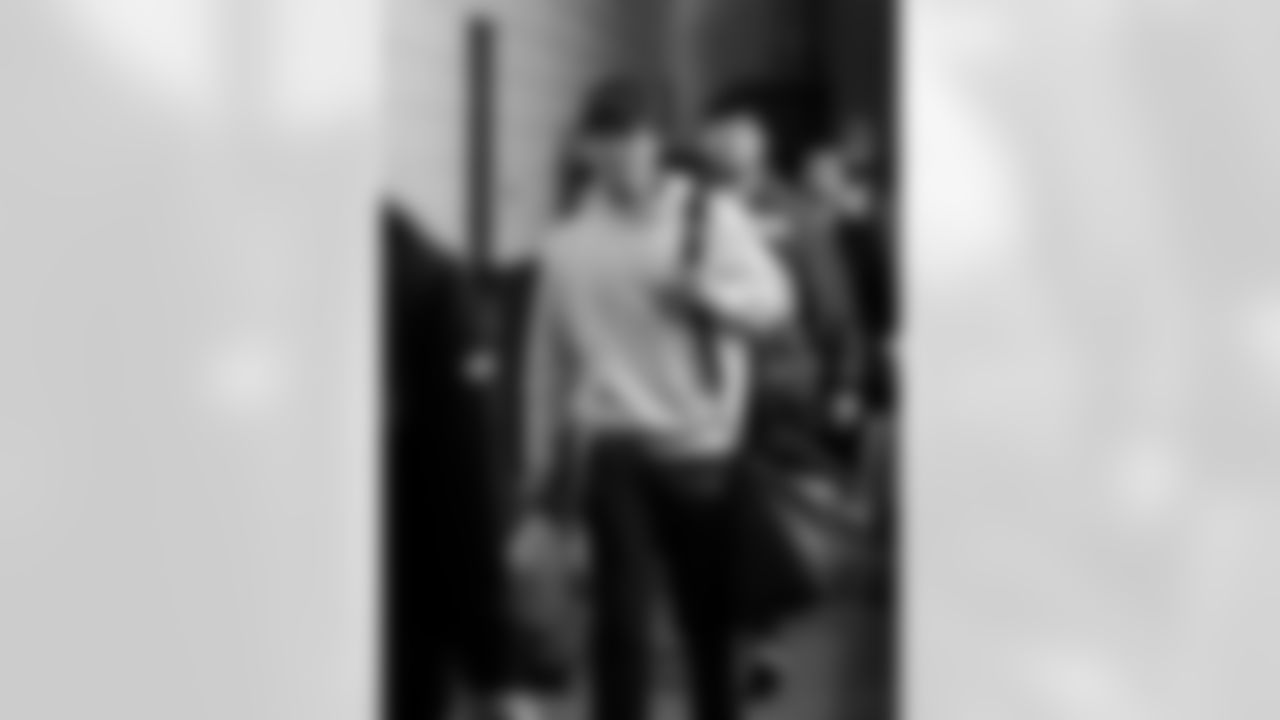 Detroit Lions kicker Jake Bates (39) arrives to an NFL football game against the Philadelphia Eagles on Sunday, Nov. 16, 2025 in Philadelphia. (Jeff Nguyen/Detroit Lions via AP)