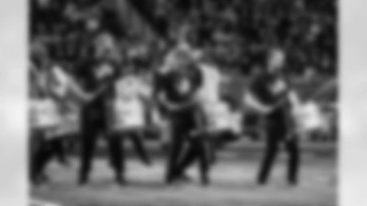 Detroit Lions Honolulu Boom performs before an NFL football game against the Minnesota Vikings on Sunday, Nov. 2, 2025 in Detroit. (Mike Ferdinande/Detroit Lions)