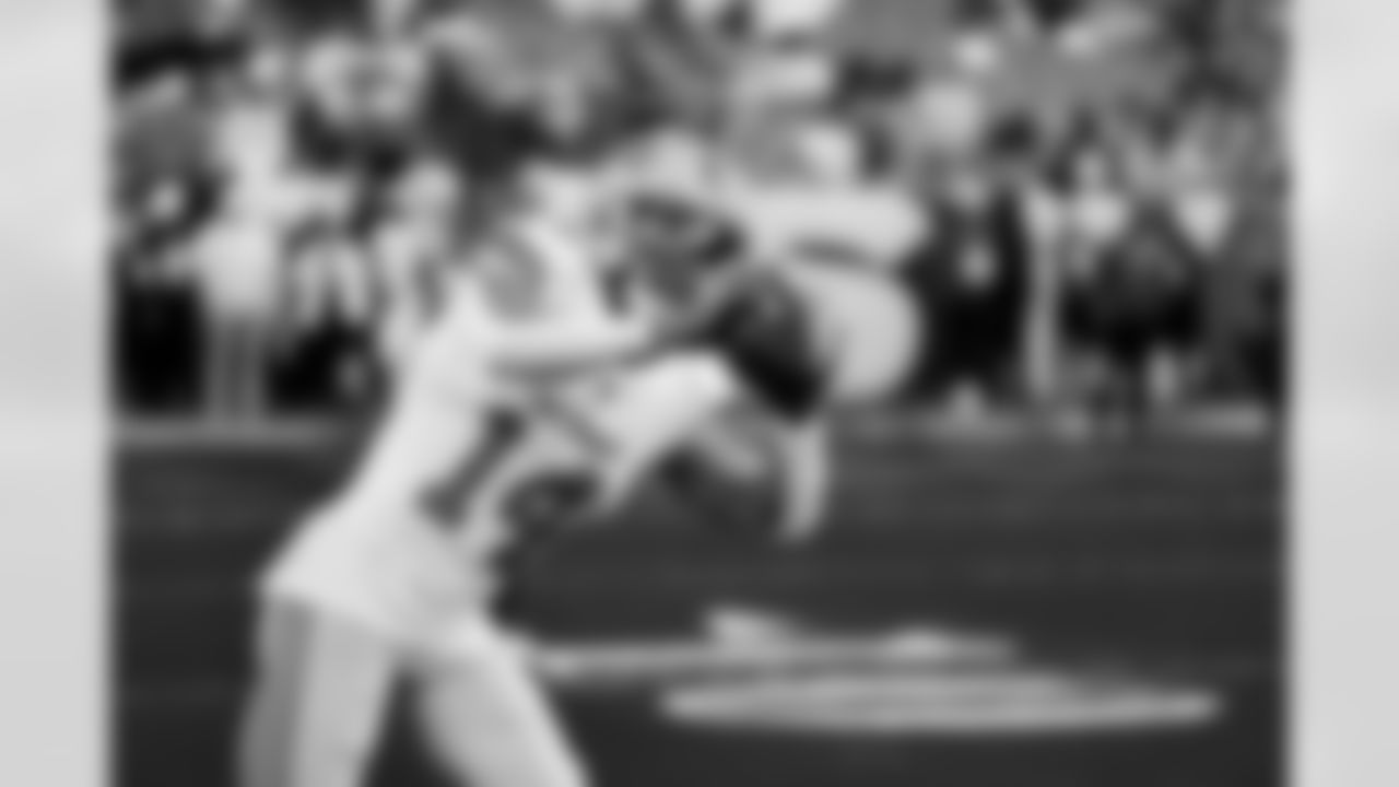 Detroit Lions wide receiver Amon-Ra St. Brown (14) before an NFL football game against the Washington Commanders on Sunday, Nov. 9, 2025 in Landover, Md. (Jeff Nguyen/Detroit Lions via AP)