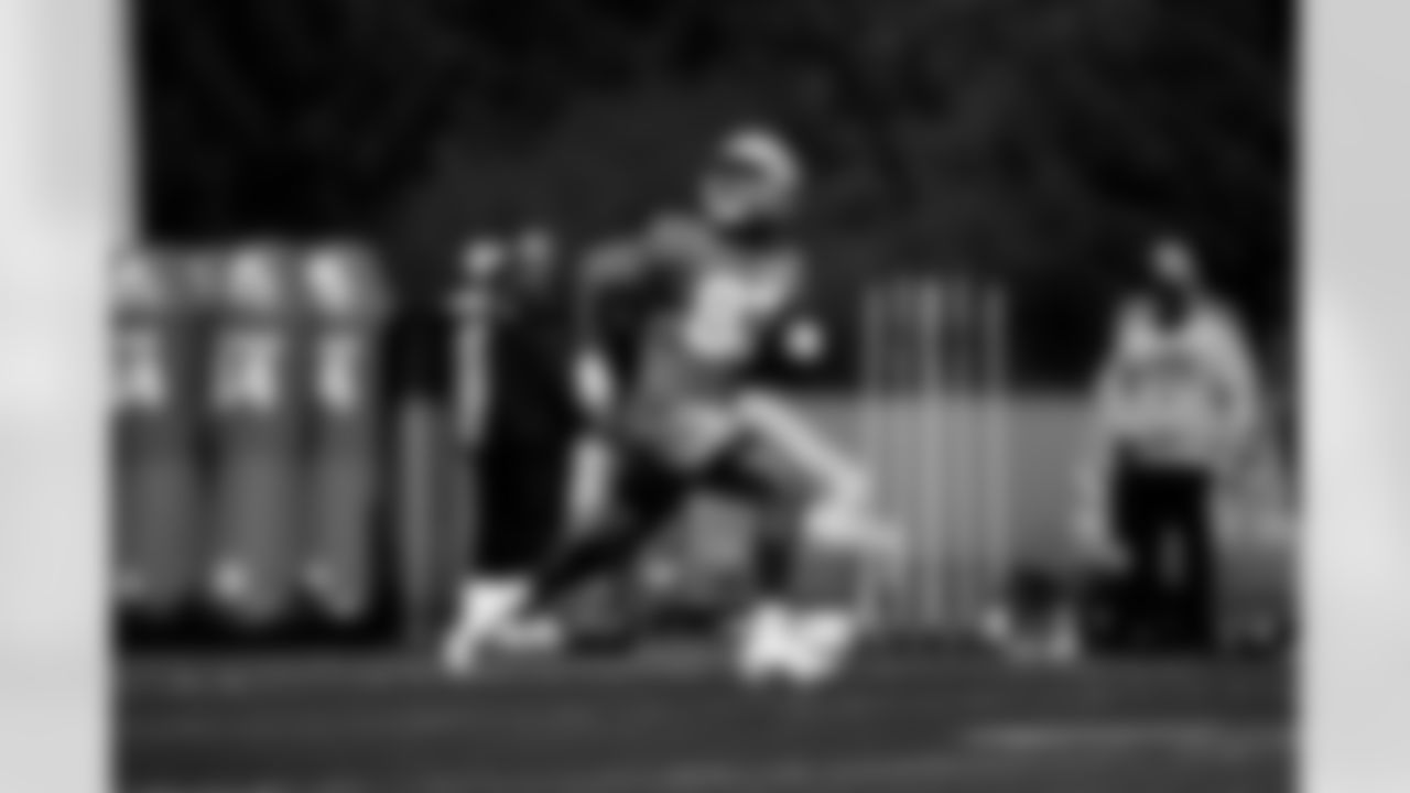 Detroit Lions wide receiver Jackson Meeks during rookie minicamp at the Meijer Performance Center on May 10, 2025 in Allen Park, Mich. (Jeff Nguyen/Detroit Lions)
