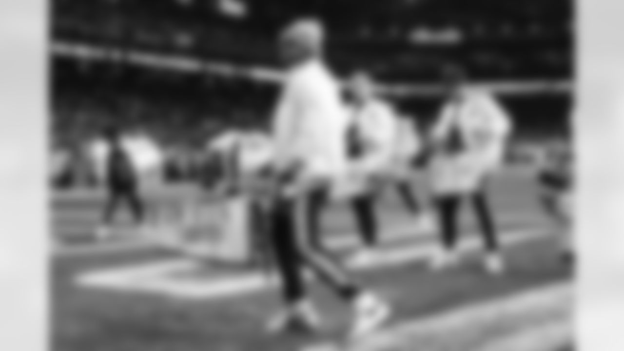 Detroit Lions Honolulu Boom performs during an NFL football game against the Dallas Cowboys on Thursday, Dec. 4, 2025 in Detroit. (Mike Ferdinande/Detroit Lions)