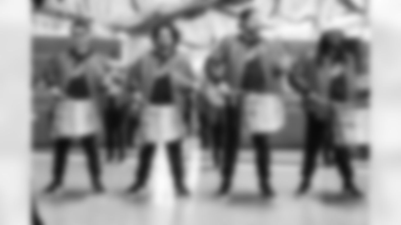 Detroit Lions Honolulu Boom performs before an NFL football game against the Minnesota Vikings on Sunday, Nov. 2, 2025 in Detroit. (Mike Ferdinande/Detroit Lions)