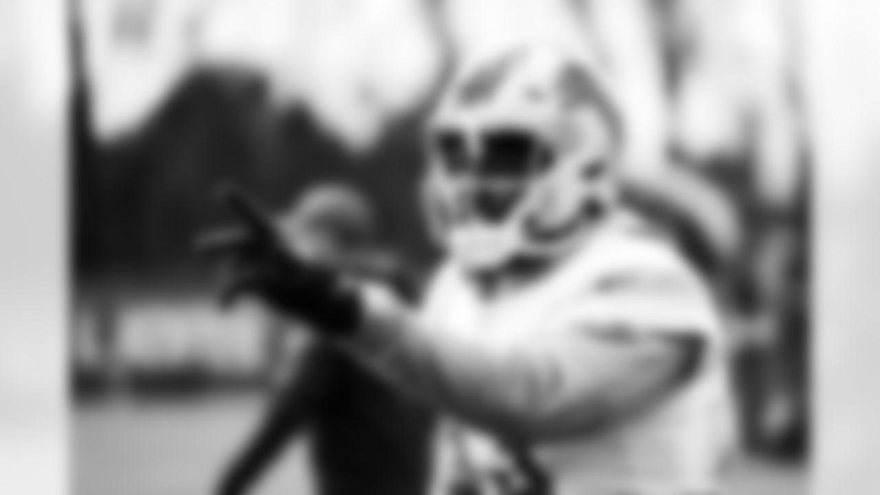 Detroit Lions defensive lineman Charles Harris (53) during practice at the Lions training facility in Allen Park, MI on December 6, 2023. (Jeff Nguyen/Detroit Lions)