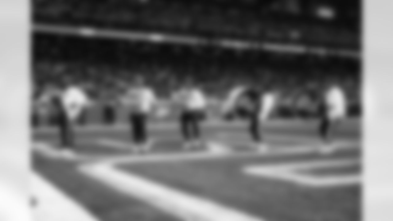 Detroit Lions Honolulu Boom performs during an NFL football game against the Dallas Cowboys on Thursday, Dec. 4, 2025 in Detroit. (Mike Ferdinande/Detroit Lions)