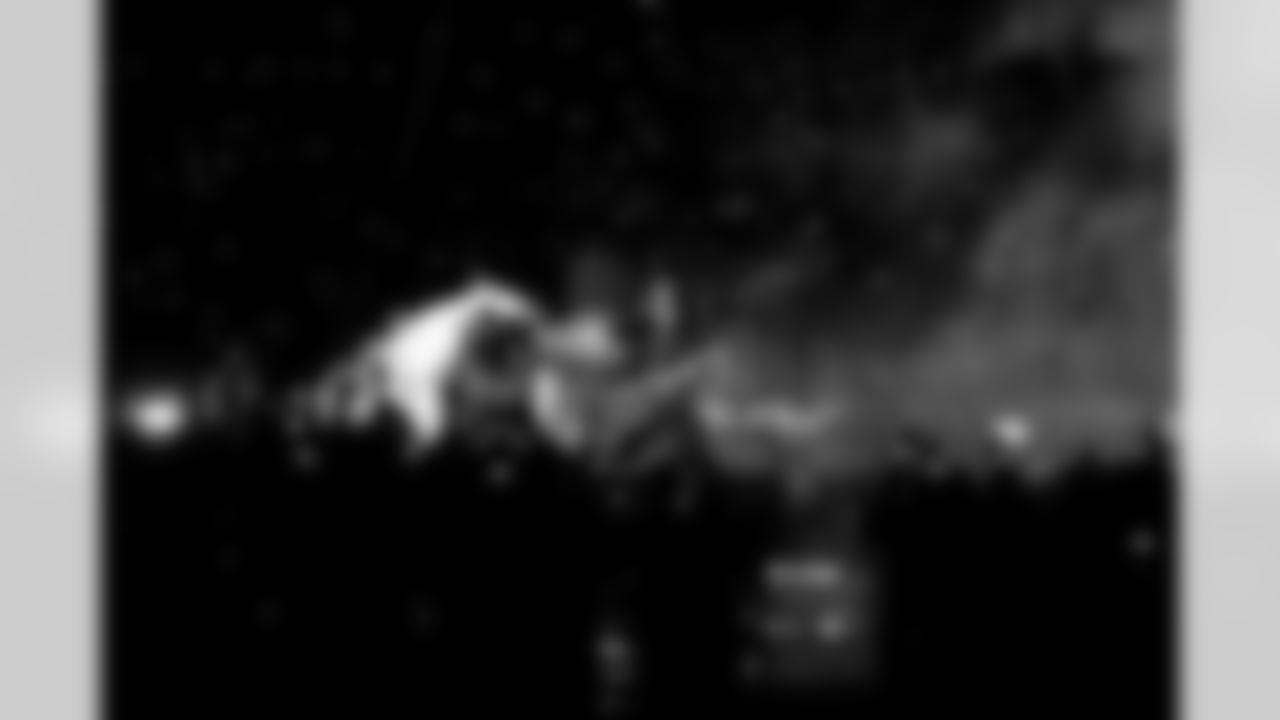 Jack White performs during the Thanksgiving Halftime Show powered by Verizon during an NFL football game against the Green Bay Packers on Thursday, Nov. 27, 2025 in Detroit. (Jeff Nguyen/Detroit Lions via AP)