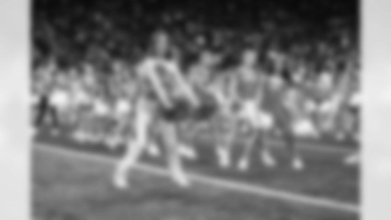 Junior Cheer participants perform at halftime during an NFL football game against the Pittsburgh Steelers on Sunday, Dec. 21, 2025 in Detroit. (Mike Ferdinande/Detroit Lions)