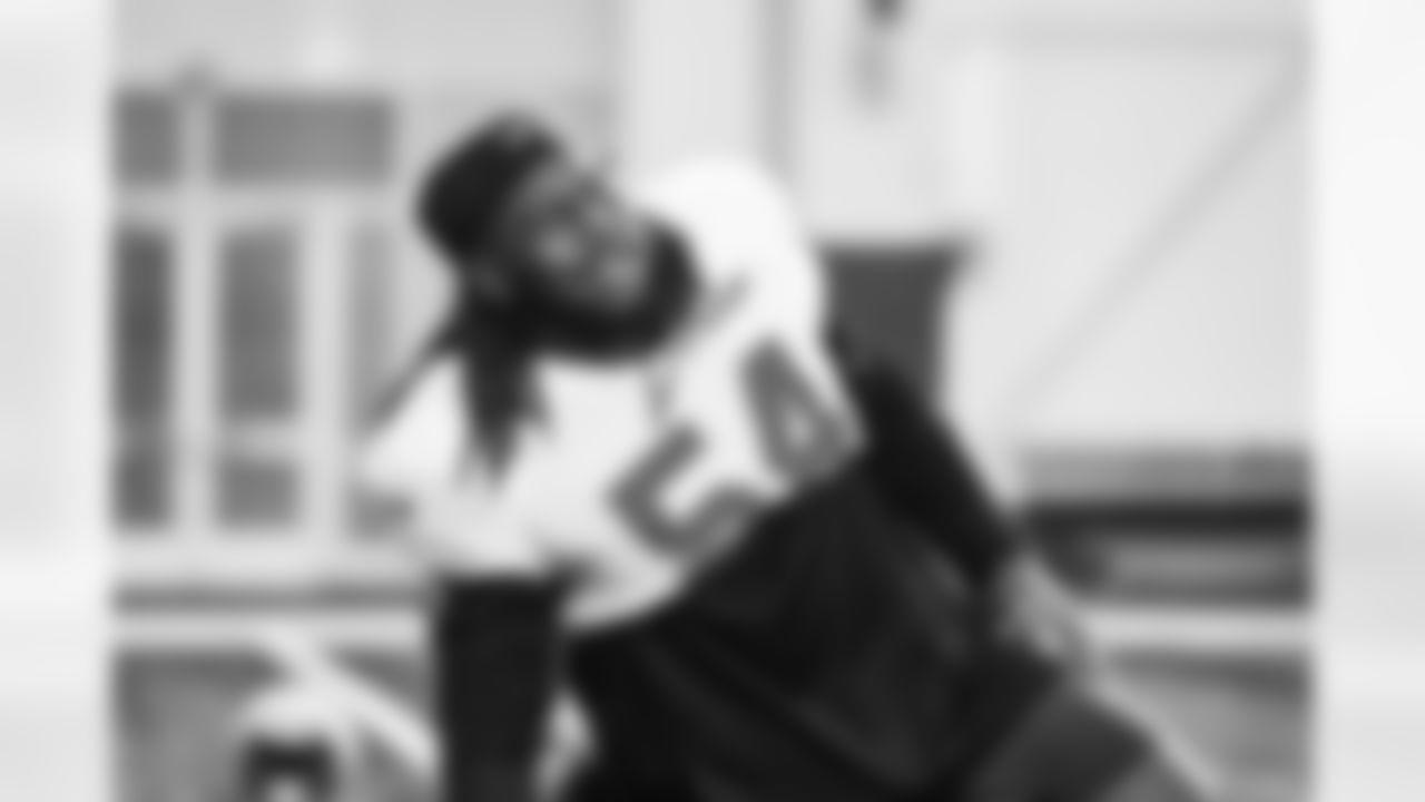 Detroit Lions defensive lineman Alim McNeill (54) during practice at the Meijer Performance Center on Dec. 10, 2025 in Allen Park, Mich. (Jeff Nguyen/Detroit Lions)