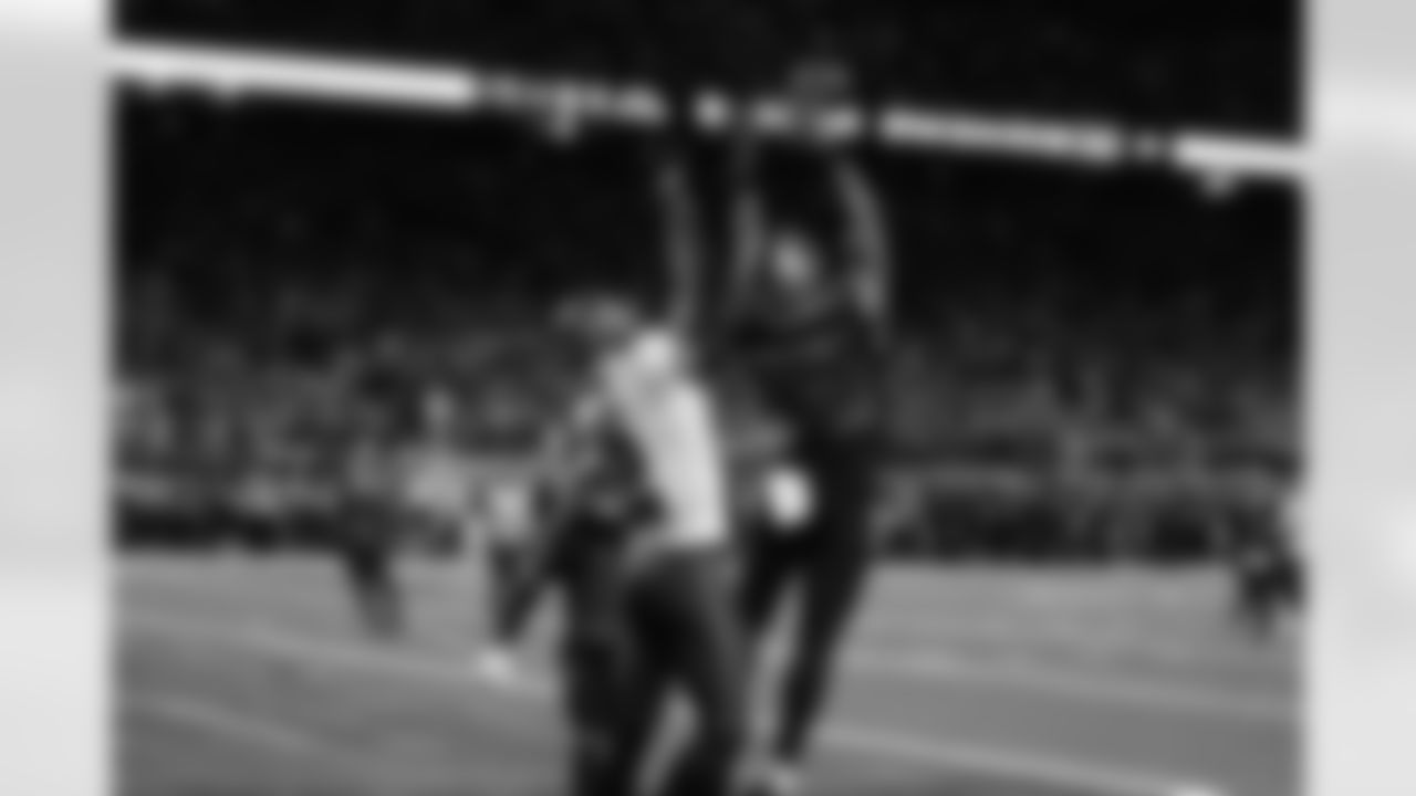 Detroit Lions cornerback Nick Whiteside (38) breaks up a pass during an NFL football game against the Tampa Bay Buccaneers on Monday, Oct. 20, 2025 in Detroit. (Mike Ferdinande/Detroit Lions)