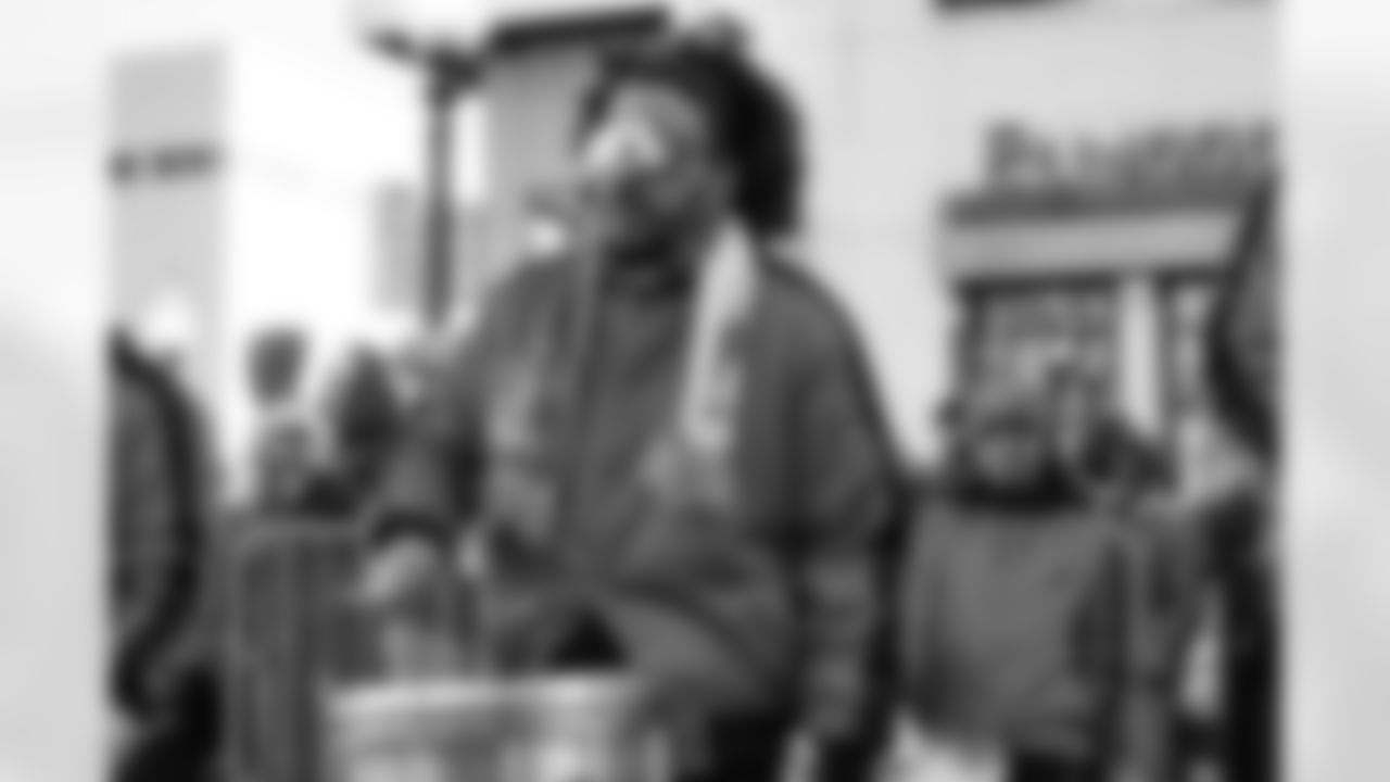 Detroit Lions Honolulu Boom performs before an NFL football game against the Pittsburgh Steelers on Sunday, Dec. 21, 2025 in Detroit. (Mike Ferdinande/Detroit Lions)