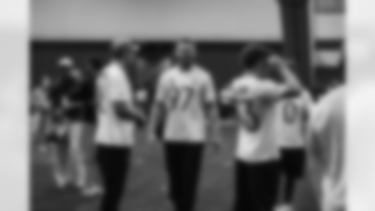 Detroit Lions edge rusher Aidan Hutchinson (97) at Pro Bowl Games practice on Feb. 1, 2026 in San Francisco, California. (Stuart Zaas/Detroit Lions)