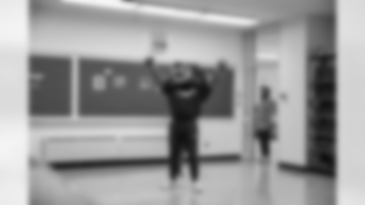 House of Roary school store reveal during a Count Day activation event at Detroit Lions Academy on Feb. 11, 2026 in Detroit. (Carl Jones II/Detroit Lions)