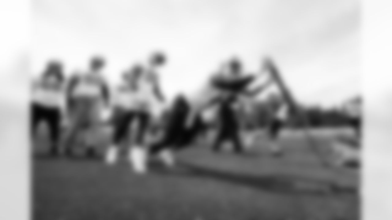 Detroit Lions edge rusher Ahmed Hassanein (61) during OTAs at the Meijer Performance Center on May 30, 2025 in Allen Park, Mich. (Jeff Nguyen/Detroit Lions)