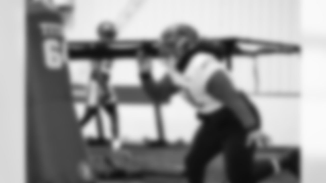 Detroit Lions defensive lineman Roy Lopez (51) during practice at the Meijer Performance Center on Nov. 20, 2025 in Allen Park, Mich. (Jeff Nguyen/Detroit Lions)