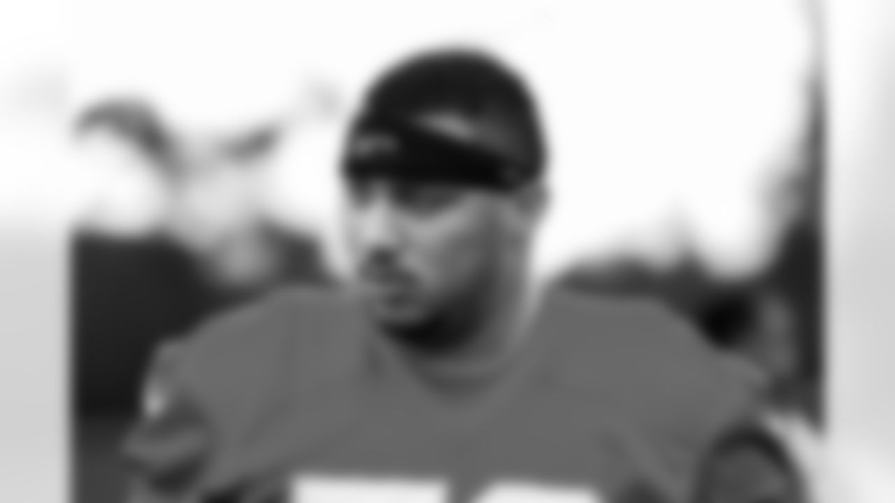 Detroit Lions offensive lineman Christian Mahogany (73) during rookie minicamp at the Lions Training Facility in Allen Park, MI on May 11, 2024. (Jeff Nguyen/Detroit Lions)
