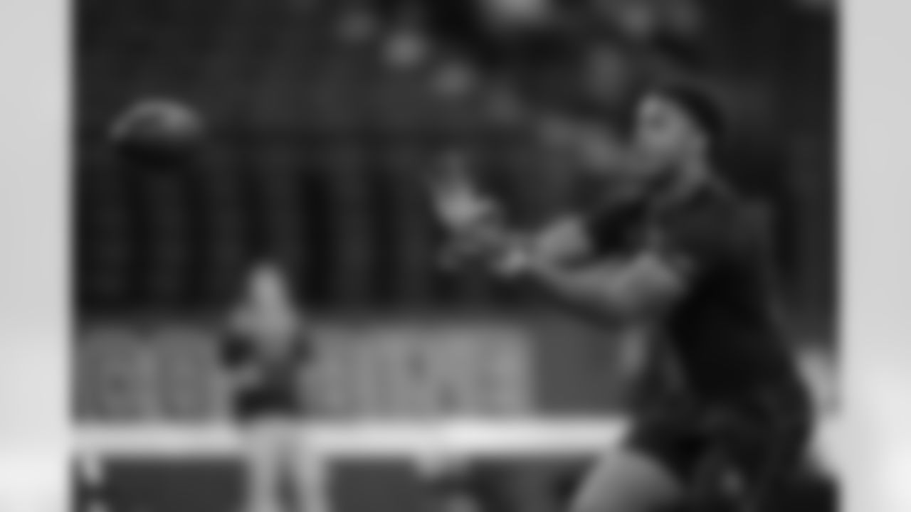 Auburn defensive lineman Keldric Faulk (38) runs a drill at the NFL football scouting combine in Indianapolis, Thursday, Feb. 26, 2026. (AP Photo/Julio Cortez)