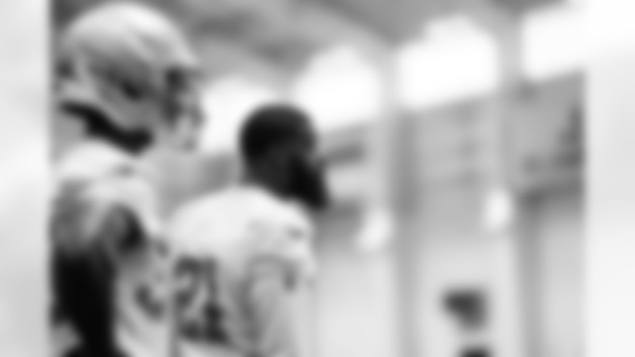 Detroit Lions cornerback Amik Robertson (21) during OTAs at the Meijer Performance Center on June 5, 2025 in Allen Park, Mich. (Josh Mandujano/Detroit Lions)