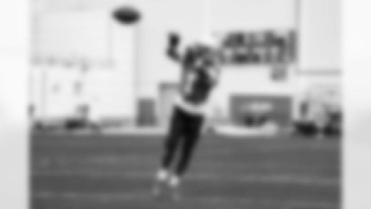 Detroit Lions wide receiver Jameson Williams (1) during OTAs at the Meijer Performance Center on May 28, 2025 in Allen Park, Mich. (Jeff Nguyen/Detroit Lions)