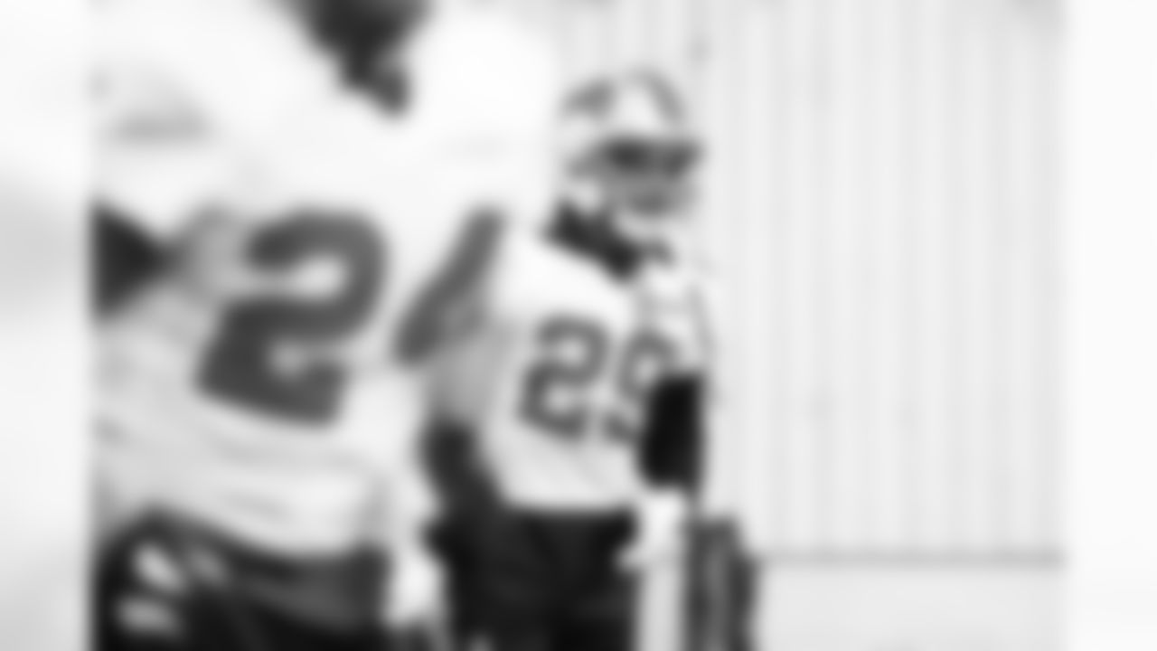 Detroit Lions defensive back Avonte Maddox (29) during practice at the Meijer Performance Center on Dec. 11, 2025 in Allen Park, Mich. (Jeff Nguyen/Detroit Lions)