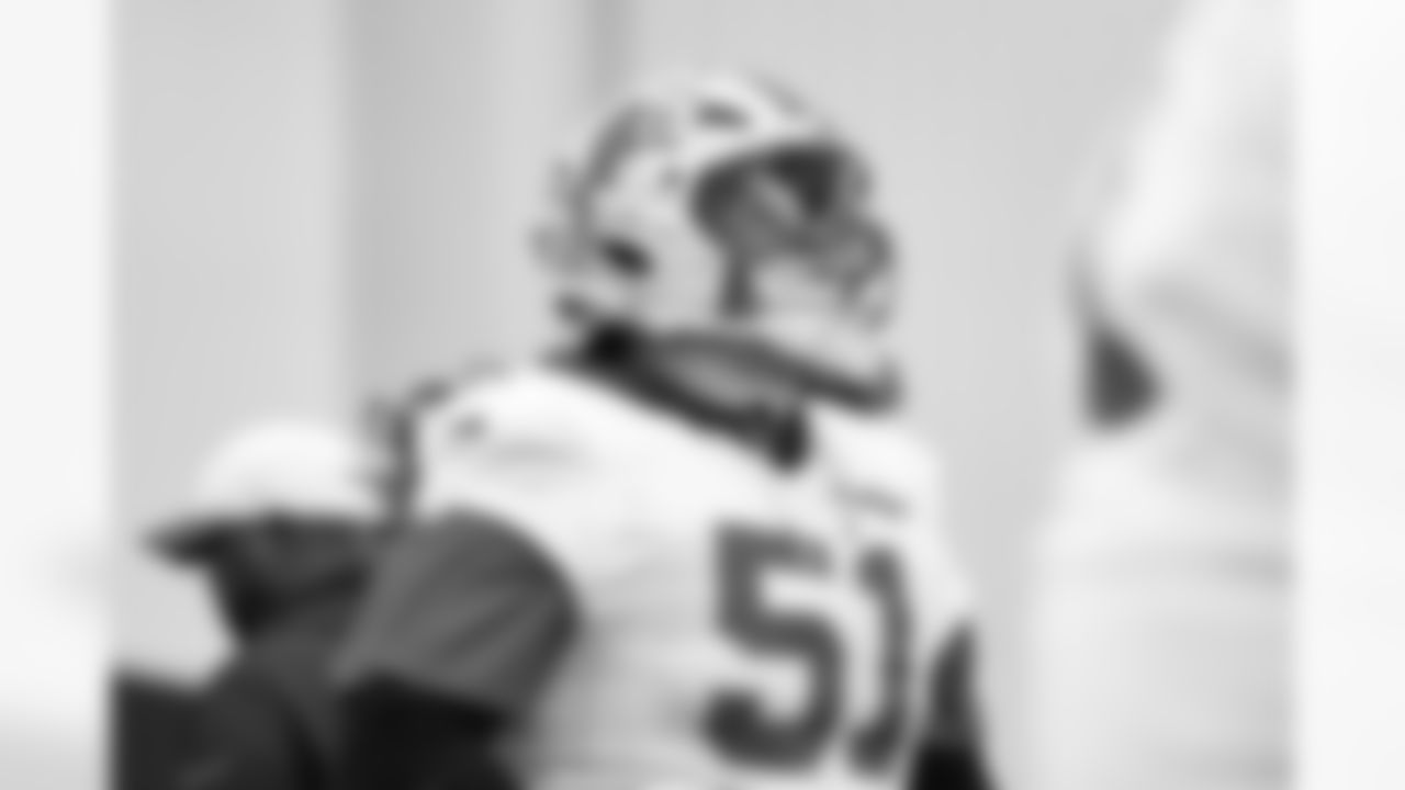 Detroit Lions defensive lineman Roy Lopez (51) during practice at the Meijer Performance Center on Dec. 12, 2025 in Allen Park, Mich. (Jeff Nguyen/Detroit Lions)