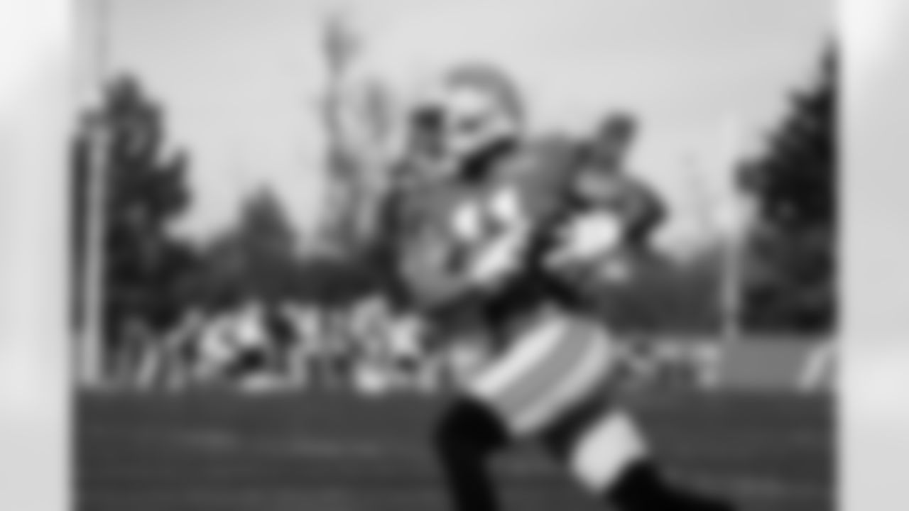 Detroit Lions wide receiver Kalif Raymond (11) during practice at the Meijer Performance Center on Nov. 6, 2025 in Allen Park, Mich. (Jeff Nguyen/Detroit Lions)