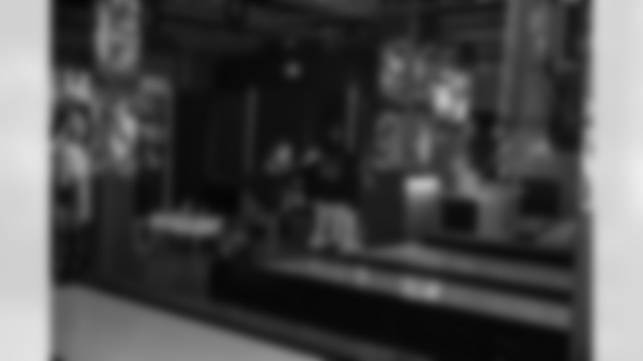 Guests during a Strike for Literacy event at Five Iron Golf on Nov. 3, 2025 in Detroit.(Carl Jones II/Detroit Lions)