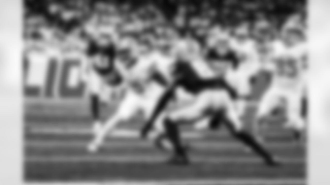 Detroit Lions running back David Montgomery (5) during an NFL football game against the Dallas Cowboys on Thursday, Dec. 4, 2025 in Detroit. (Jeff Nguyen/Detroit Lions via AP)