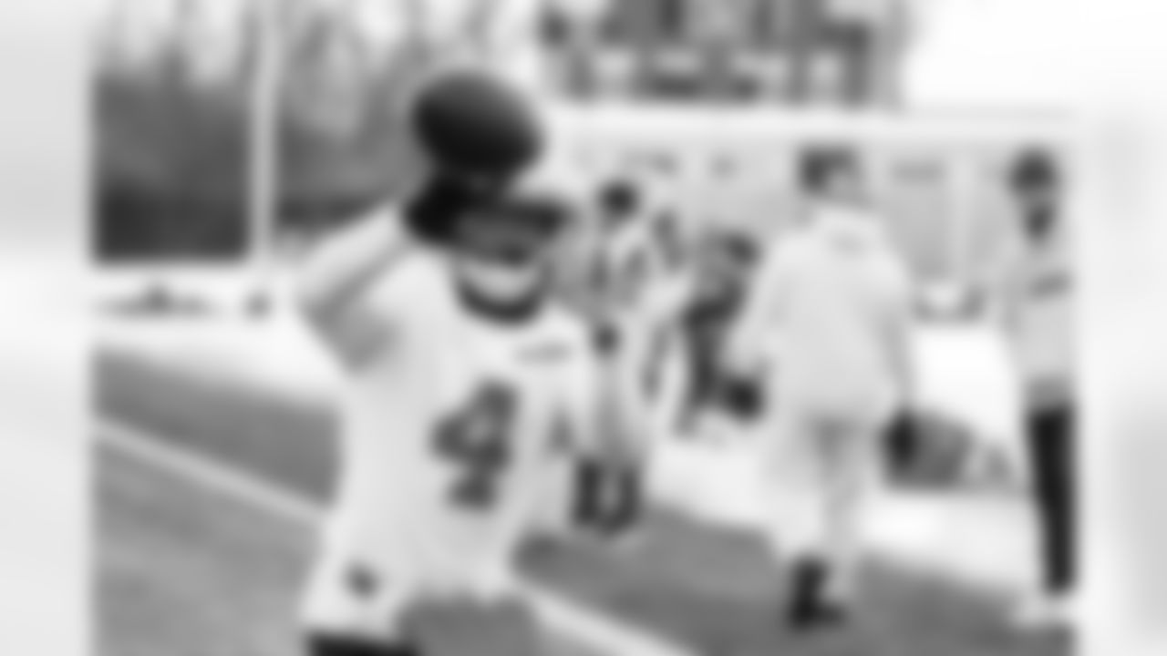 Detroit Lions cornerback D.J. Reed (4) during practice at the Meijer Performance Center on Jan. 2, 2026 in Allen Park, Mich. (Jeff Nguyen/Detroit Lions)