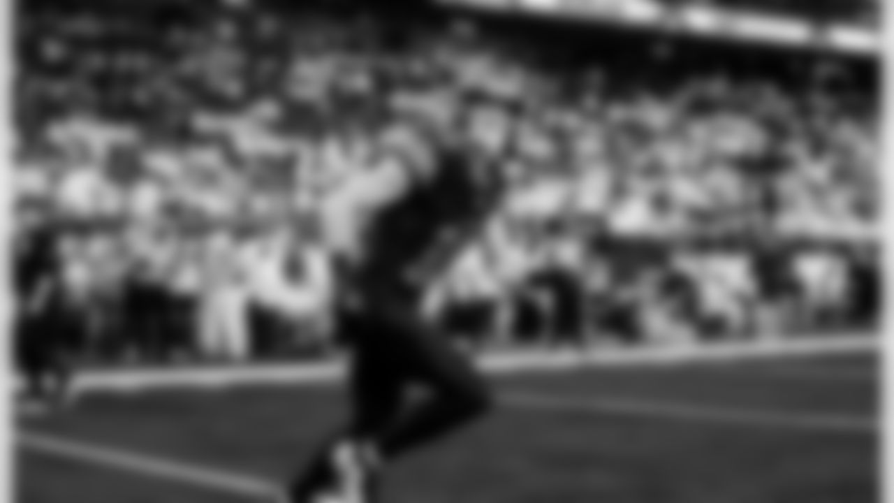 Detroit Lions wide receiver Isaac TeSlaa (18) before an NFL football game against the Minnesota Vikings on Thursday, Dec. 25, 2025 in Minneapolis. (Jeff Nguyen/Detroit Lions via AP)