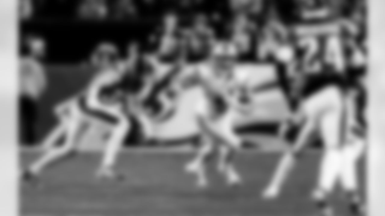 Detroit Lions running back David Montgomery (5) during an NFL football game against the Philadelphia Eagles on Sunday, Nov. 16, 2025 in Philadelphia. (Jeff Nguyen/Detroit Lions via AP)