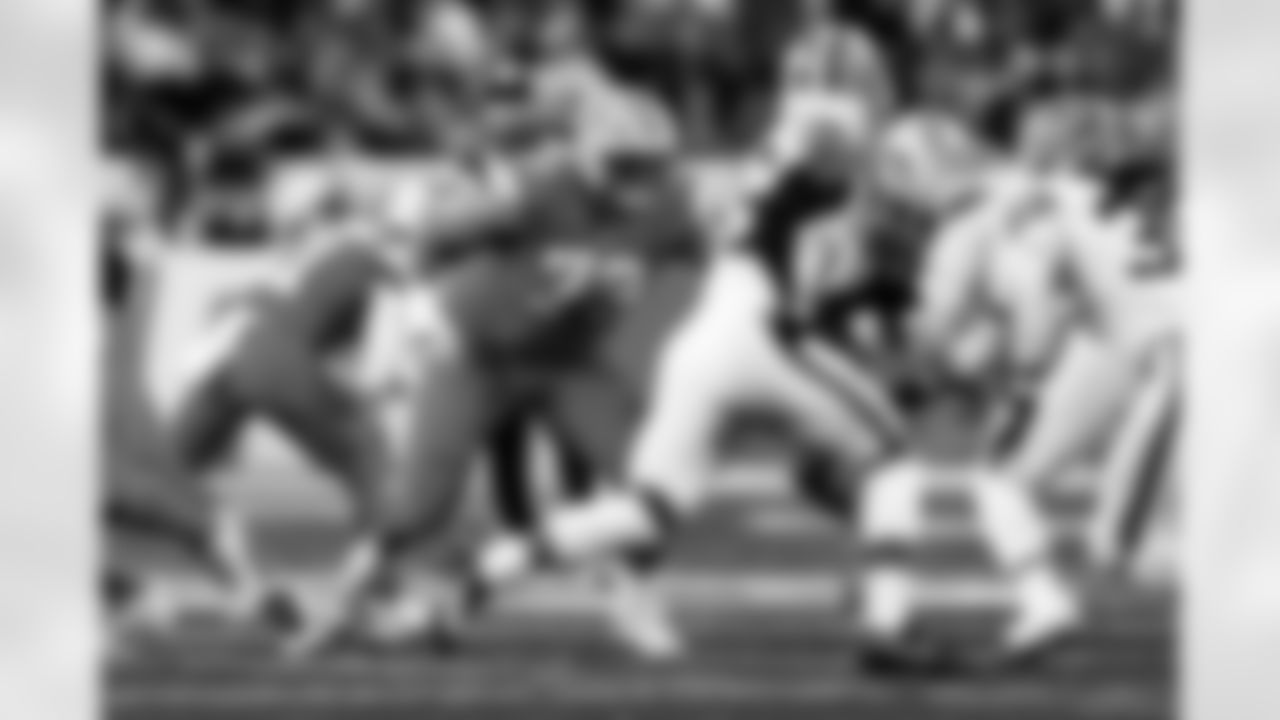 Detroit Lions offensive lineman Christian Mahogany (73) during an NFL football game against the Cleveland Browns on Sunday, Sept. 28, 2025 in Detroit. (Jeff Nguyen/Detroit Lions via AP)