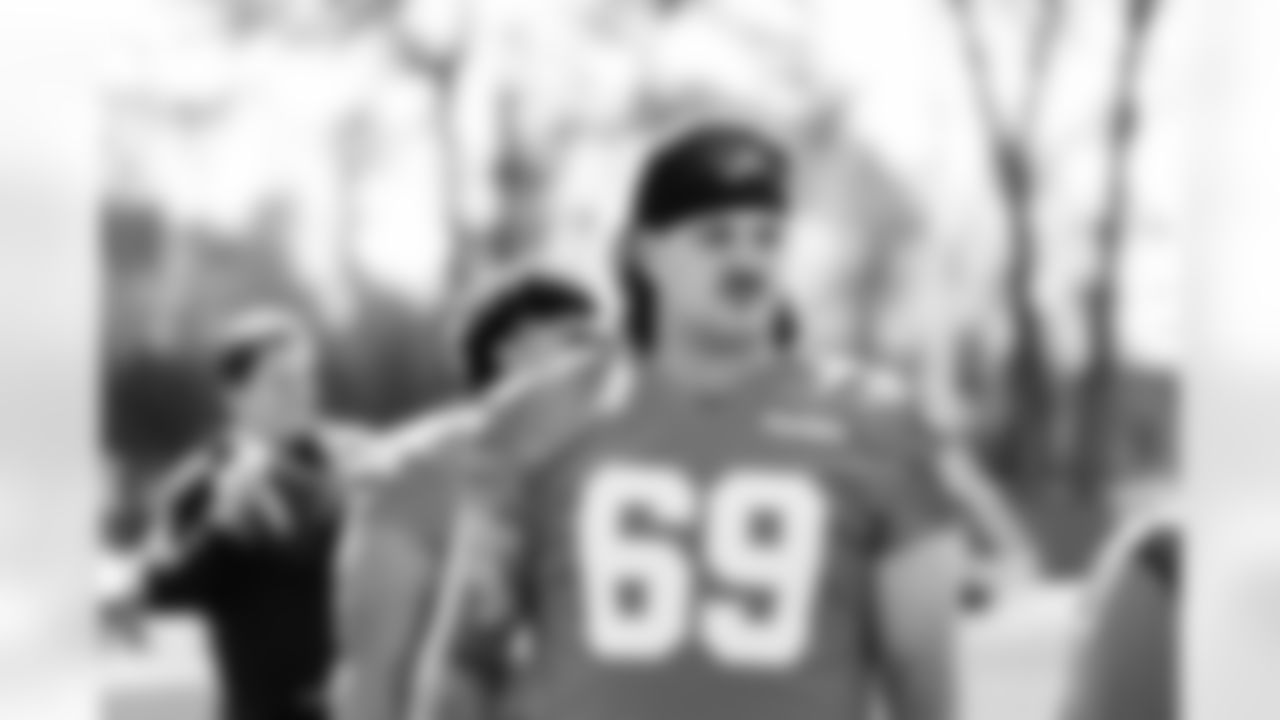 Detroit Lions offensive lineman Tate Ratledge during rookie minicamp at the Meijer Performance Center on May 10, 2025 in Allen Park, Mich. (Jeff Nguyen/Detroit Lions)