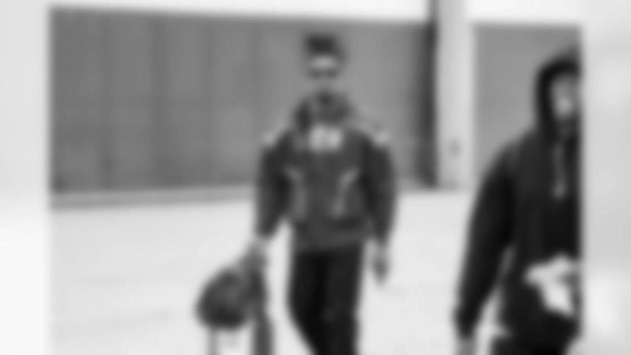 Detroit Lions cornerback Arthur Maulet (27) travels to Philadelphia on Nov. 15, 2025. (Jeff Nguyen/Detroit Lions via AP)