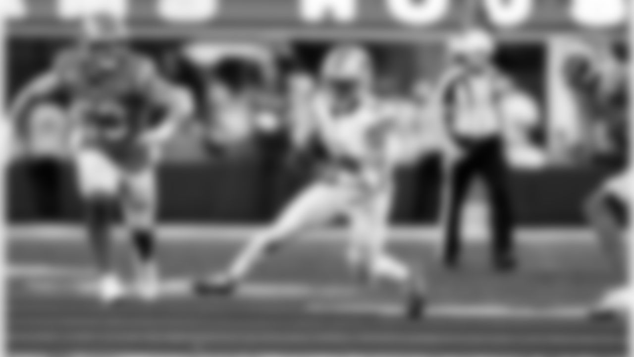 Detroit Lions wide receiver Amon-Ra St. Brown (14) during an NFL football game against the Los Angeles Rams on Sunday, Dec. 14, 2025 in Inglewood, Calif. (Jeff Nguyen/Detroit Lions via AP)