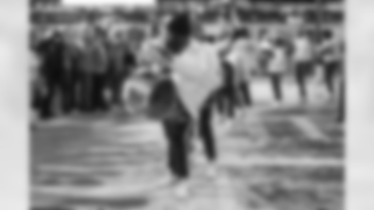 Detroit Lions Honolulu Boom performs before an NFL football game against the Dallas Cowboys on Thursday, Dec. 4, 2025 in Detroit. (Mike Ferdinande/Detroit Lions)