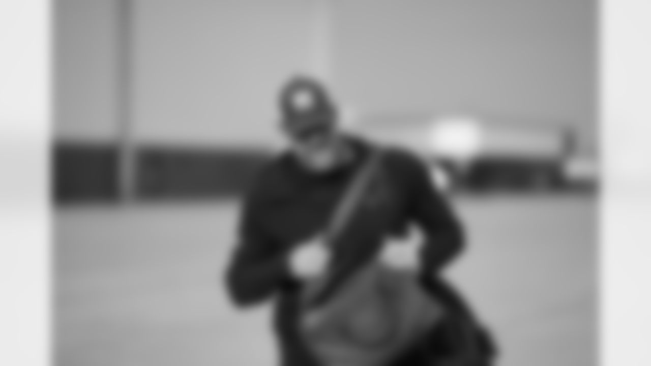 Detroit Lions head coach Dan Campbell travels to Minneapolis on Dec. 24, 2025. (Jeff Nguyen/Detroit Lions via AP)