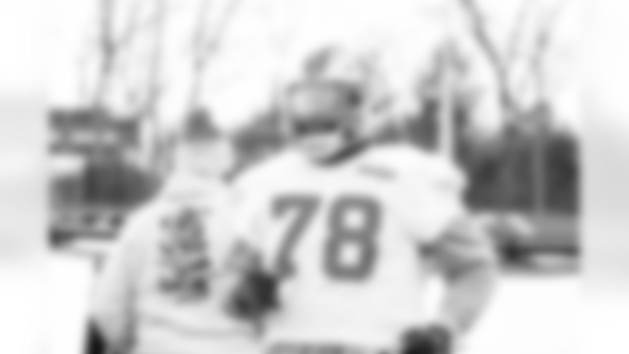 Detroit Lions defensive lineman Tyler Lacy (78) during practice at the Meijer Performance Center on Jan. 2, 2026 in Allen Park, Mich. (Jeff Nguyen/Detroit Lions)