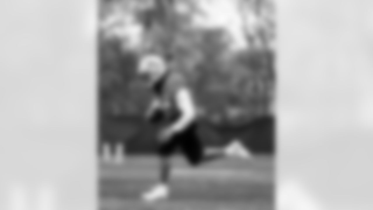 Detroit Lions wide receiver Amon-Ra St. Brown (14) during practice at the Meijer Performance Center on Nov. 5, 2025 in Allen Park, Mich. (Jeff Nguyen/Detroit Lions)