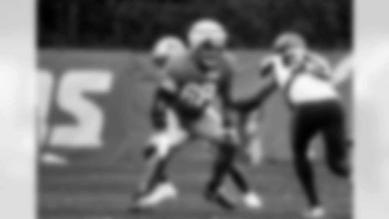 Detroit Lions tackle Taylor Decker (68) during training camp at the Meijer Performance Center on Aug. 21, 2025 in Allen Park, Mich. (Jeff Nguyen/Detroit Lions)
