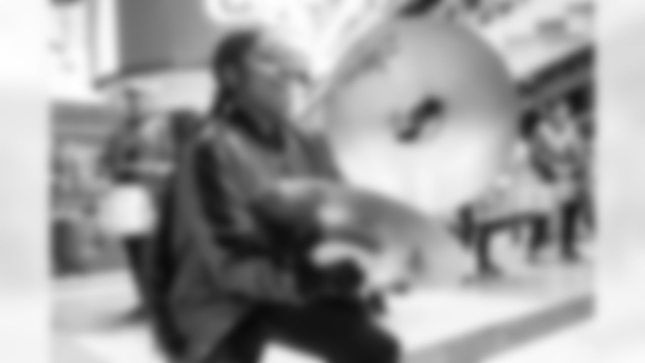 Detroit Lions Honolulu Boom performs before an NFL football game against the Minnesota Vikings on Sunday, Nov. 2, 2025 in Detroit. (Mike Ferdinande/Detroit Lions)